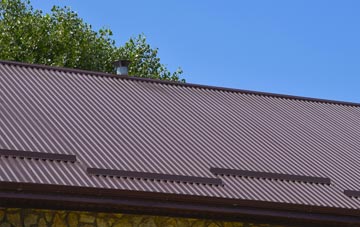 typical Burrsville Park corrugated roof uses